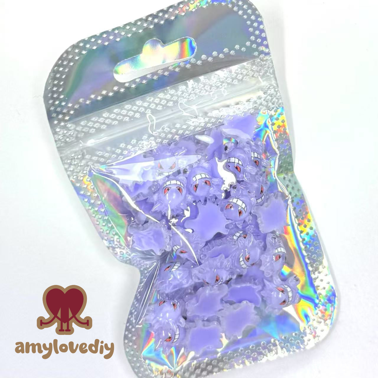 Resin material nail charm(Sold as a bag)