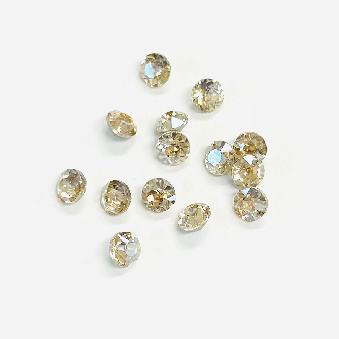 Crystal pointed-bottom diamond10pcs/bag