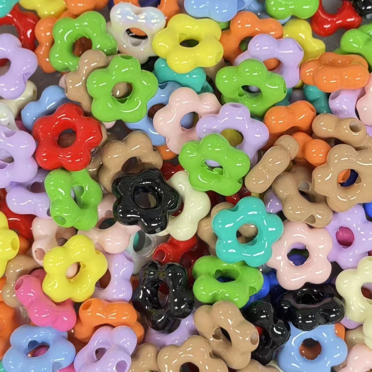 귀여운 화이트 고양이 케이스 미니 비즈 10 종 선택 가능（약 15486원）