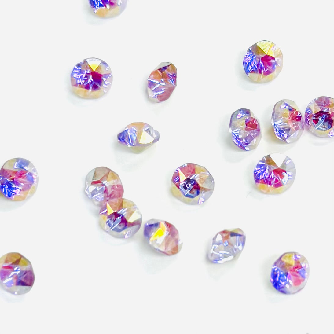 Crystal pointed-bottom diamond10pcs/bag