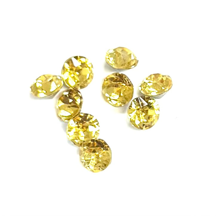 Crystal pointed-bottom diamond10pcs/bag