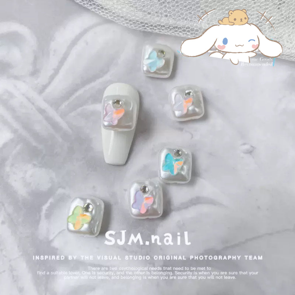 Baroque pearl nail decoration10pcs