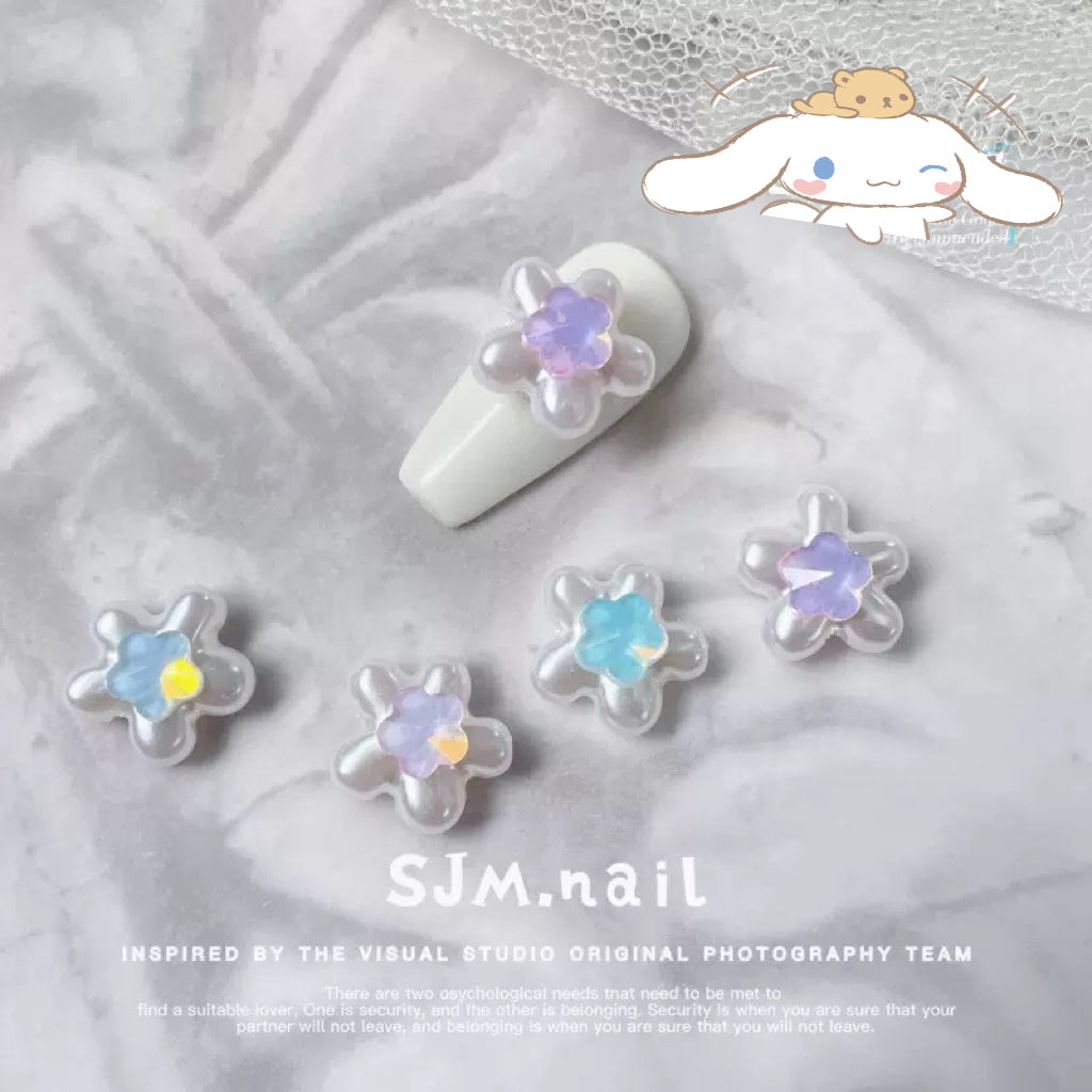 Baroque pearl nail decoration10pcs