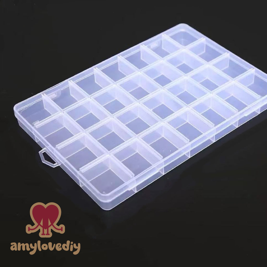 Boxes for organizing mini decorations