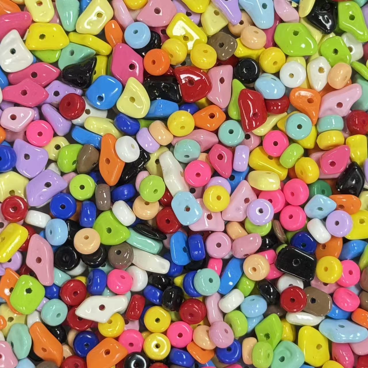 귀여운 화이트 고양이 케이스 미니 비즈 10 종 선택 가능（약 15486원）