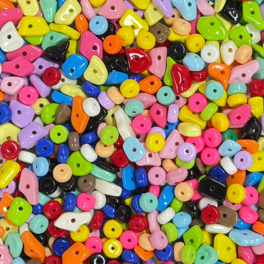 귀여운 화이트 고양이 케이스 미니 비즈 10 종 선택 가능（약 15486원）